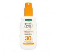 Garnier Ambre Solaire Hydra 24H Protect spray SPF30 - Non grasso - resistente all'acqua - Vitamina E - Approvato da Cruelty Free International - 150ml