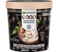 GARNIER - Garnier GOOD 3.0 CASTANO CIOCCOLATO FONDENTE, colorazione permanente senza ammoniaca, 90% di origine naturale Tinta 160 g Nero female