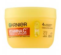 Garnier Vitamina C Fresh and Bright, Crema Sorbetto Idratante Anti-Macchie, Texture Fresca e Ultra Leggera, Con Niacinamide e Vitamina C, Formula Vegana, 85 ml