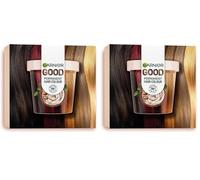 Garnier GOOD Colorazione Permanente, Refill Kit, Tinta Permanente, Per un Colore Intenso e Brillante, Fino a 8 Settimane, Senza Ammoniaca, Colore: 8.0 Biondo Miele (Confezione da 2)