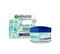 Garnier Hyaluronic Aloe Jelly Gel-Crema Leggera Idratante Notte per il Viso 50 ml