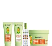 Garnier Keratin Sleek 4-Step Shine Bundle