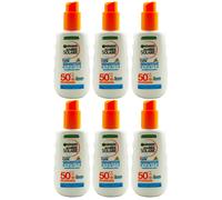 Garnier KIDS SENSITIVE 6x 150ml Spray Solare SPF 50+ Bambini Extra Impermeabile