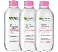 Garnier Kit Acqua Micellare 400ML Tutto in 1 Senza Risciacquo 3x400ml 58492