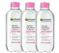 Garnier Kit Acqua Micellare Tutto In 1, Strucca, Deterge E Idrata Senza Risciaquo, 400 Ml, Confezione Da 3