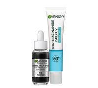 Garnier Kit Pure Active con Siero AHA BHA Anti Imperfezioni e Fluido Quotidiano