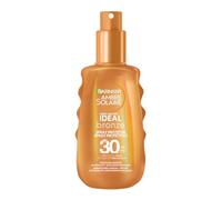 Garnier Latte Solare Spray Protettivo SPF 30+, Anti-age e antiossidante, Abbronzatura Esaltata, Contro l'Invecchiamento, Molto Resistente all'Acqua, Ambre Solaire, Ideal Bronze, 150 ml