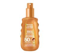 Garnier Ambre Solaire Ideal Bronze spray protettivo per stimolare e prolungare l'abbronzatura SPF 50 150 ml