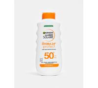Garnier - Lozione solare idratante Ambre Solaire SPF 50+ Hydra 24 Hour Protect 175 ml-Nessun colore No Size