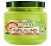 Garnier Maschera Fructis Vitamina C & Strength Biotin Hair Bomb - Maschera capelli