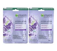 Garnier Maschera in Tessuto Skin Active Hydra Bomb Lavanda, Formula Su