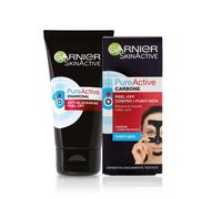 Garnier Pure Active maschera peel-off al carbone attivo contro i punti neri 50 ml