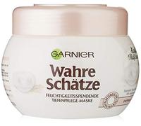 Garnier Maschera per la cura profonda del latte d'avena delicato, idratante, nutre, protegge e lenisce, per capelli sensibili, veri tesori, confezione da 1 (1 x 300 ml)
