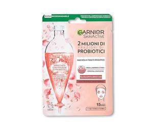 Garnier Maschere per Occhi e Viso SkinActive, Per una Pelle Luminosa e Sana e un Contorno Occhi in Salute, Adatta a Tutti i Tipi di Pelle, Confezione da 5