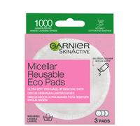 Garnier Skin Naturals Micellar Reusable Eco Pads salviette detergenti per la pulizia del trucco 3 pz
