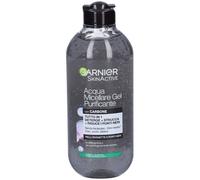 Skin Active Acqua Micellare Gel Purificante Con Carbone 400 Ml