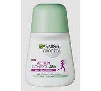 Garnier Mineral Action Control Roll-on Heat Sport Stress Anti-Perspirant - 0% Alcool Effectively Fights Against Perspiration and Unpleasant Or 50 ml - X 6 (Pack of 6)