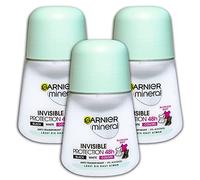 3x 50ml Garnier Minerale Invisibile Protection 48h Black Bianco Colors Deo Rol