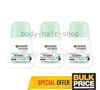 Garnier Mineral Invisible BW Aloe Fresh Deodorante Roll-On da Donna 50 ml Con...