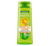 Garnier Multi Pack Shampoo Fructis Hydra Liss & Shine, Shampoo per Capelli Difficili da Lisciare, Secchi o Crespi, 250 ml, Confezione da 12