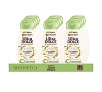 Garnier Multi Pack Shampoo Ultra Dolce, Shampoo Nutriente per Capelli Normali, Latte di Mandorla, 300 ml, Confezione da 12
