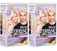 Garnier Nutrisse sbiancante per ogni capello, crema sbiancante per sbiancamento fino a 9 livelli e contro la sfumatura gialla, ultra sbiancante, D4+ (Confezione da 2)