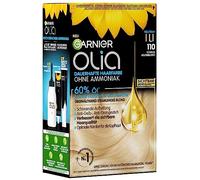 Garnier Olia 110 - Colorazione permanente per capelli senza ammoniaca con oli naturali nutrienti, copertura completa dei capelli grigi, colorazione permanente, 1 pezzo