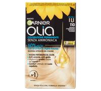 Garnier Olia Tinta Capelli, Senza Ammoniaca, Copre il 100% dei Capelli Bianchi, Formula Formula Vegana, Biondo Chiarissimo Naturale Intenso