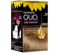 Garnier, Olia, colorazione per capelli, contiene il 60% di olio di fiori per una colorazione intensa, senza ammoniaca, 3 x 1 pezzo (etichetta in lingua italiana non garantita)