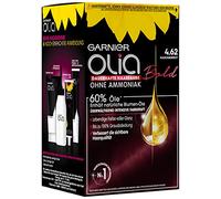 Garnier, Olia, colore per capelli/tinta per capelli, contiene 60% olio floreali per un colore intenso fino a 8 settimane, senza Ammoniaca, 3 x 1 pezzi