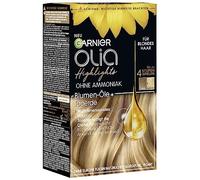 Garnier Olia Set per ciocche bionde e punti salienti come contouring, balayage e ombré, fino a 4 livelli, arricchito con allumina e oli floreali