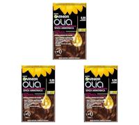 Garnier Olia Tinta Capelli, Colorazione Permanente Senza Ammoniaca, Copre il 100% dei Capelli Bianchi, Con Oli di Fiore di Origine Naturale, Formula Vegana, Castano Cioccolato (Confezione da 3)