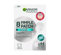 Garnier Pimple Patch Cerotti Idrocolloidali Invisibili, Imperfezioni Ridotte in 8 Ore, Brufoli Visibilmente più Piatti, Adatti a Tutte le Tonalità di Pelle, Vegano, Pure Active, 44 Patch
