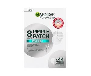 Garnier Pimple Patch Cerotti Idrocolloidali Invisibili Viso, Imperfezioni Ridotte in 8 Ore, Brufoli Visibilmente più Piatti, Adatti a Tutte le Tonalità di Pelle, Vegano, Pure Active, 44 Patch