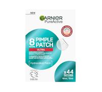 Garnier Pimple Patch Ultra Cerotti Idrocolloidali, Pure Active, 44 pezzi | Per Brufoli Grandi e Maturi, Ultra Assorbimento, Imperfezioni Ridotte in 8 ore, Brufoli Visibilmente Ridott