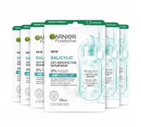 Garnier Pure Active Maschera in Tessuto Anti-Imperfezioni con Acido Salicilico e Niacinamide, Vegan, 1 Pezzo (6)