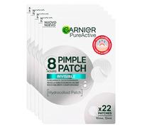 Garnier Pure Active Pimple Patch Invisible 8 Ore 110 Patch per Brufoli | Riduce la Visibilità del Brufolo Assorbe il Sebo in Eccesso Ultra-Sottile e Invisibile sulla Pelle in Due Misure