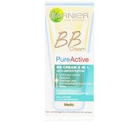 Garnier Pureactive Bb Cream 5 in 1 Anti-Imperfezioni Medio, 50 ml