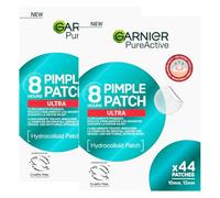 Garnier PureActive Pimple Patch Cerotti Idrocolloidali Invisibili Imperfezioni Ridotte in 8 Ore Brufoli Visibilmente più Piatti Formano una Barriera Protettiva Assorbono il Sebo in Eccesso - 88 Patch