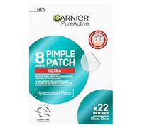 Garnier PureActive Pimple Patch Ultra Cerotti Idrocolloidali per Brufoli Formano Barriera Protettiva Invisibile e Assorbono il Sebo in Eccesso Efficaci in 8 Ore Formula Vegana - 22 Patch