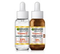 Garnier Routine Completa Vitamina C Kit con Siero Anti Macchie e Siero Notte