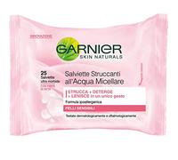 Garnier Salviette Struccanti all'Acqua Micellare per Pelli Sensibili