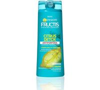 Garnier Shampoo Fructis Antiforfora Citrus Detox, Antiforfora e Antibatterico, 250 ml