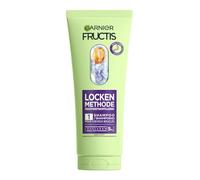 Garnier Shampoo idratante per tutti i tipi di ricci, ricci istantanei, con acido ialuronico al 5% e acidi grassi karité, vegano, senza siliconi, metodo riccioli fruttati, 1 x 200 ml