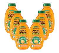 Garnier Shampoo per bambini, shampoo delicato 2 in 1, per capelli sensibili e facile pettinabilità, con albicocca e fiori di cotone, 6 x 250 ml
