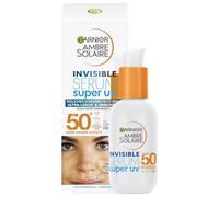 Garnier Ambre Solaire Super UV Invisible Serum SPF50+ siero abbronzante per il viso 30 ml unisex