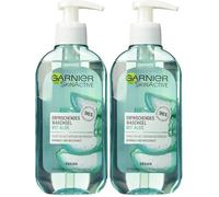 Garnier Ski nactive Gel Detergente con Estratto di Aloe Pelli Normali E Miste, (200 ML) (Confezione da 2)