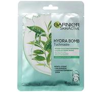 Garnier Ski nactive Hydra Bomb panno maschera idratante con estratto di tè verde/Maschera per un equilibrato Carnagione/ 32 g