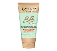 GARNIER Skin Active - BB Anti-Aging Crema - Cura della perfezione all-in-1 - tonifica e idrata - SPF 25 - Acido ialuronico e Aloe Vera - Vegan & Cruelty Free - Tutti i tipi di pelle - tinta media -