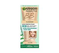 Garnier Skin Active BB Cream - Trattamento perfetto tutto in 1 - Unifie, Matifie & Hydrate - FPS 25 - Acido Ialuronico & Aloe Vera - Vegan & Cruelty Free - Pelle mista grassa - Tinta chiara - 50 ml